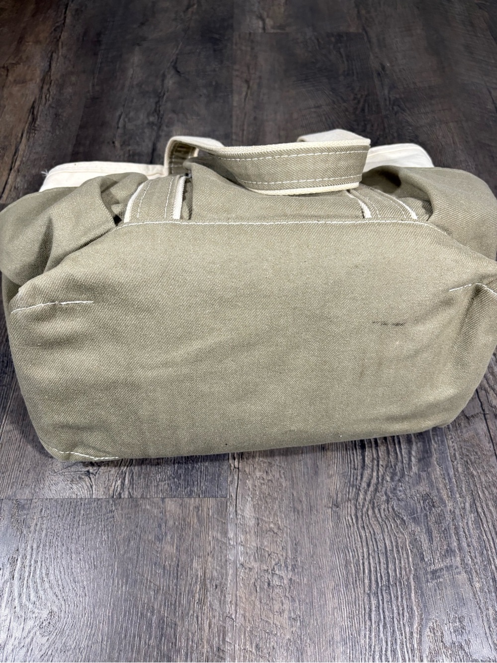 L.L. BEAN Vintage Gardening Boat and Tote Utility Canvas Large Bag - Picture 5 of 10